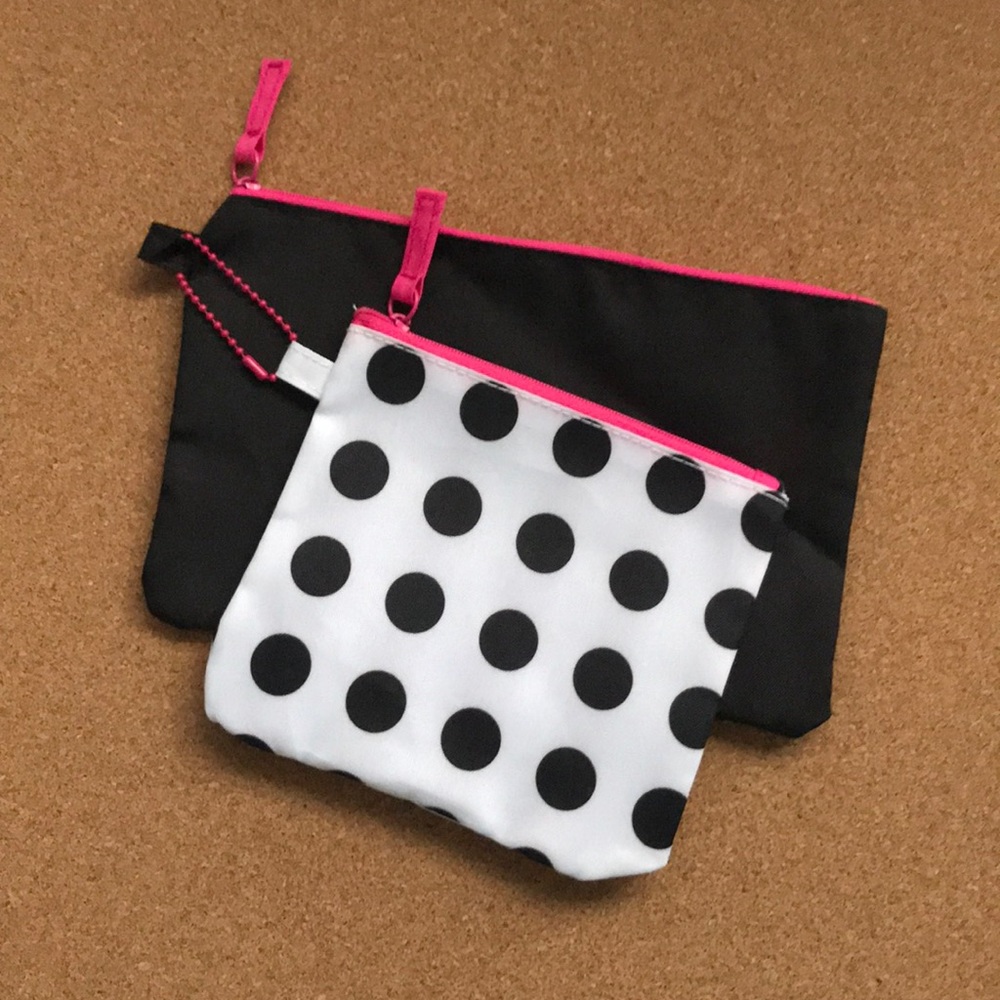 H&M 2 Pack Cosmetic Bags